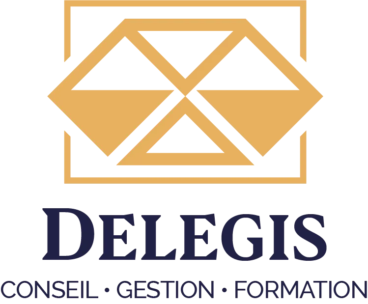 logo delegis grand or noir