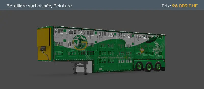 Jim transport skin vetaillere surbaissée