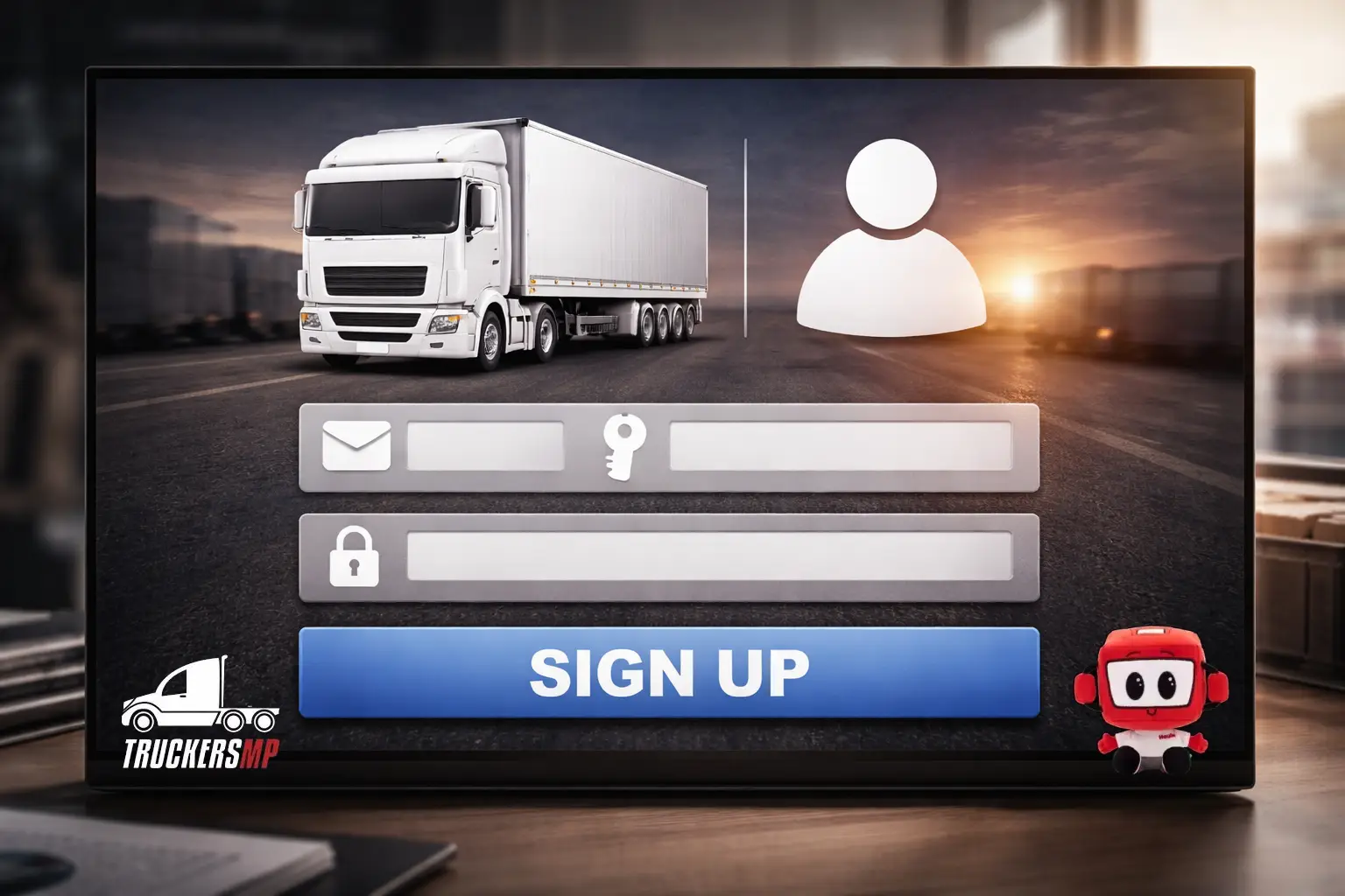Inscription TruckersMP