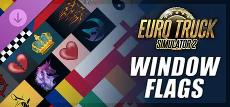 DLC Steam Window Flags pour Euro Truck Simulator 2